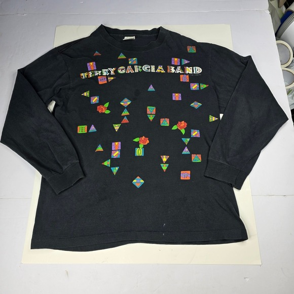Anvil Other - Vintage 1991 Jerry Garcia Band Long Sleeve T-Shirt Anvil Large Deadhead Concert